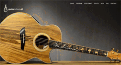Desktop Screenshot of guitarschool.pl