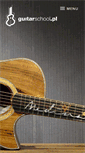 Mobile Screenshot of guitarschool.pl